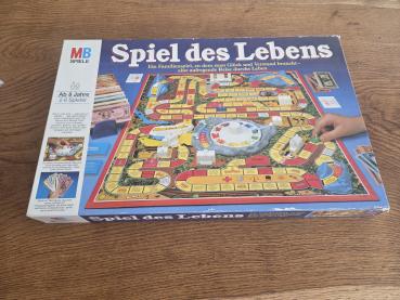 Spiel des Lebens komplett von MB Spiele aus dem Jahre 1984(Karton mit Gebrauchsspuren)
